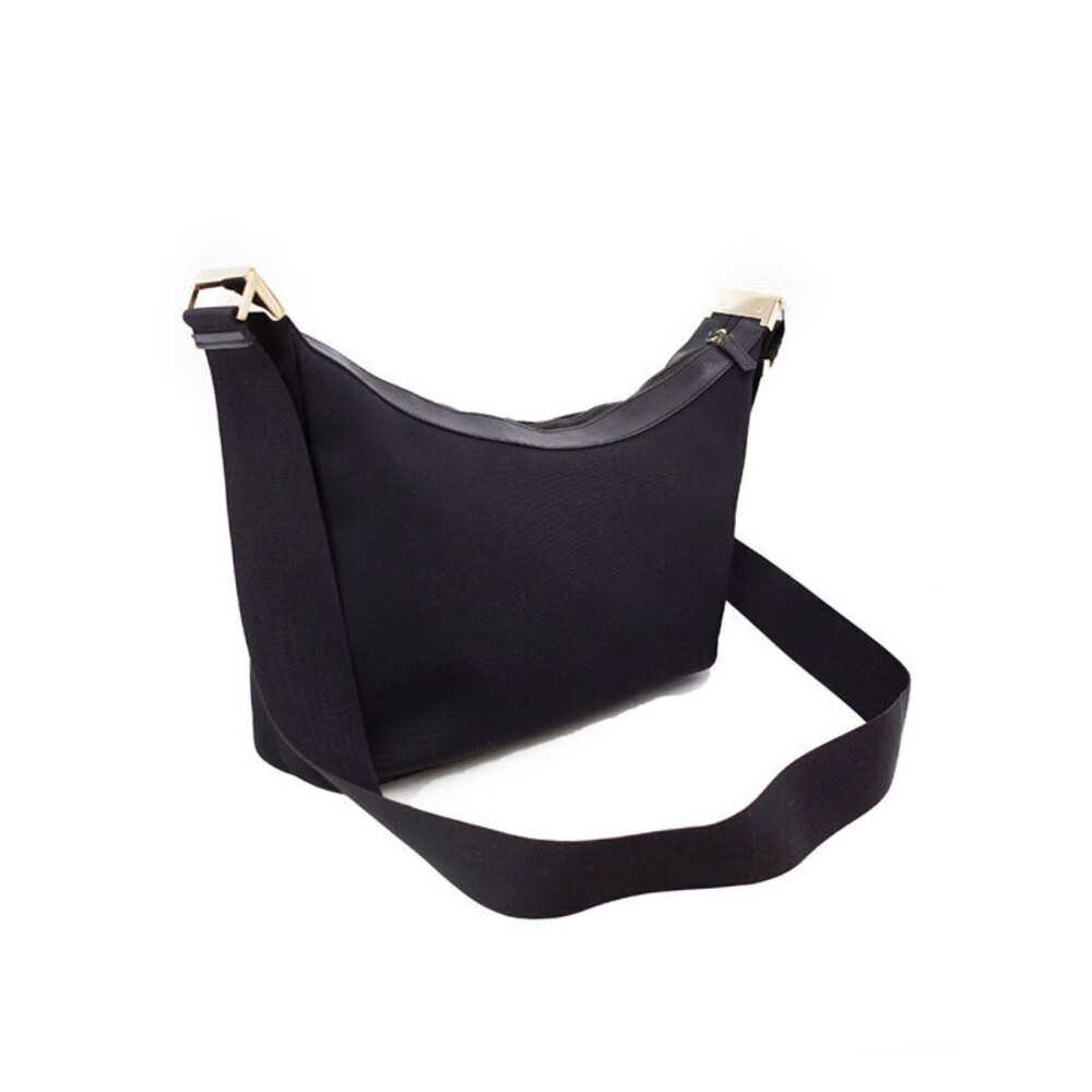 Gucci monogram bag Black shoulder GG Crossbody